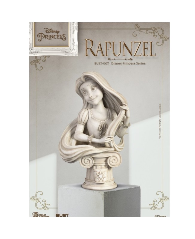 Figura busto beast kingdom disney enredados rapunzel