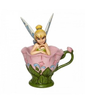 Figura enesco disney peter pan campanilla en flor