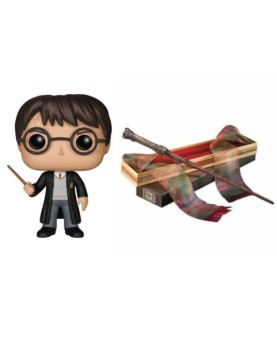 Pack funko + varita harry potter -  harry potter