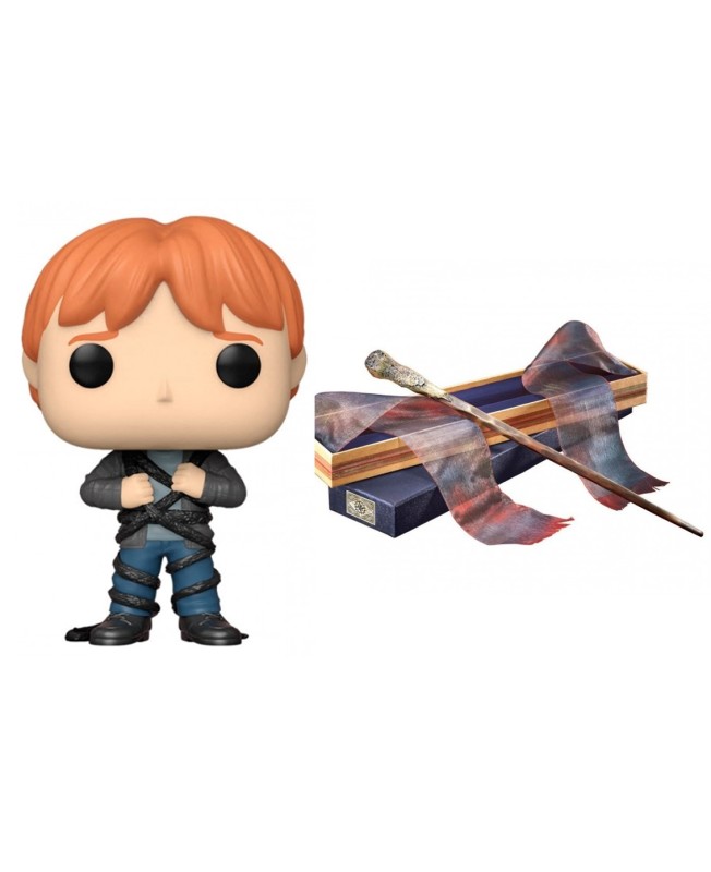 Pack funko + varita harry potter ron weasley