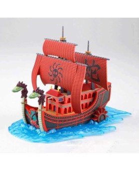 Replica bandai hobby one piece grand ship collection nine snake kuja pirate ship model kit