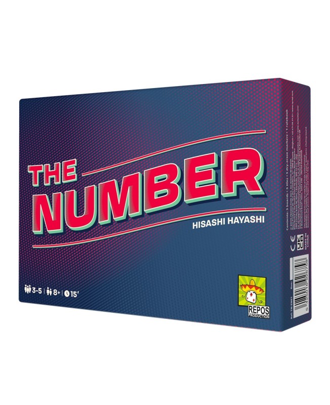 Juego de mesa the number edad recomendada 8 años