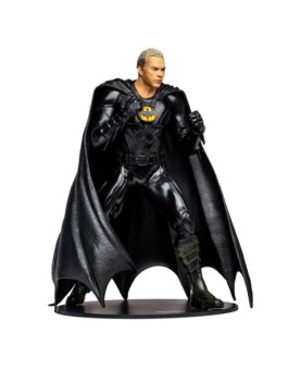 Megafigura mcfarlane toys dc multiverse the flash -  batman michael keaton sin mascara