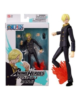 Figura bandai one piece anime heroes sanji