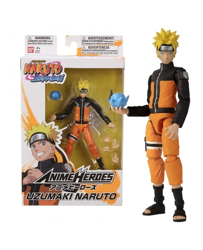 Figura bandai anime heroes naruto -  naruto