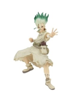 Figura banpresto dr. stone stone world senku ishigami  ii 15cm