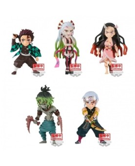 Figura banpresto demon slayer: kimetsu no yaiba world collectable figure vol.10 12 unidades