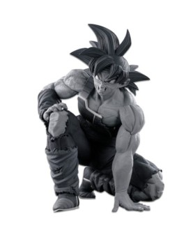 Figura banpresto dragon ball super bardock tones blanco & negro