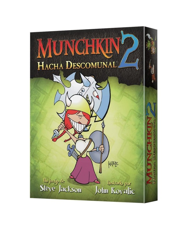 Juego de mesa munchkin 2: hacha descomunal pegi 10