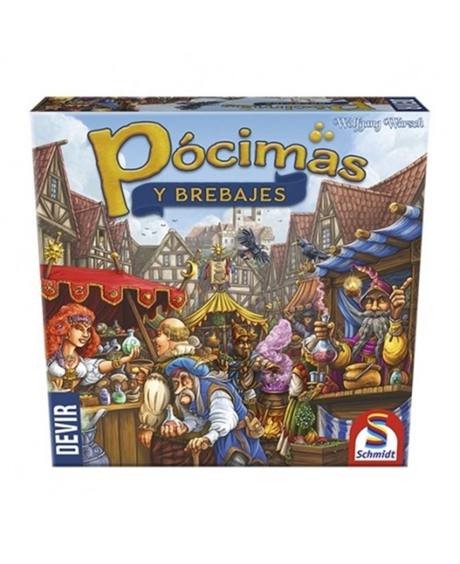 Juego de mesa devir pócimas y brebajes pegi 10