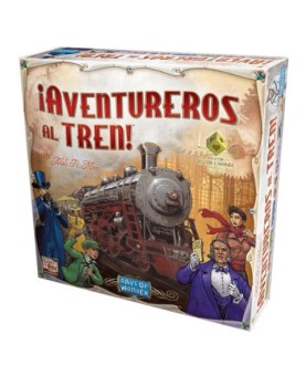 Juego de mesa aventureros al tren pegi 8