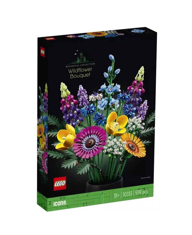 Lego botanical collection ramo de flores silvestres