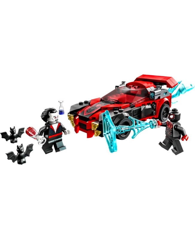 Lego marvel spiderman miles morales vs morbius