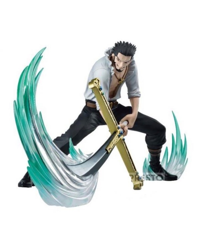 Figura banpresto one piece dxf special mihawk dracule 12cm