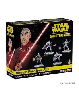 Juego de mesa star wars shatterpoint twice the pride count dooku squad pack