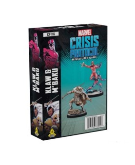 Juego de mesa marvel crisis protocol klaw and m´baku (ingles)