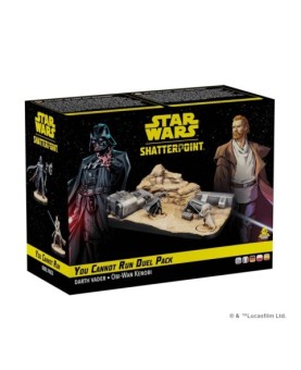 Juego de mesa star wars shatterpoint you cannot run duel pack