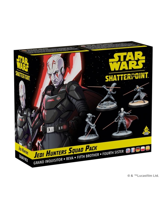 Juego de mesa star wars shatterpoint jedi hunters squad pack