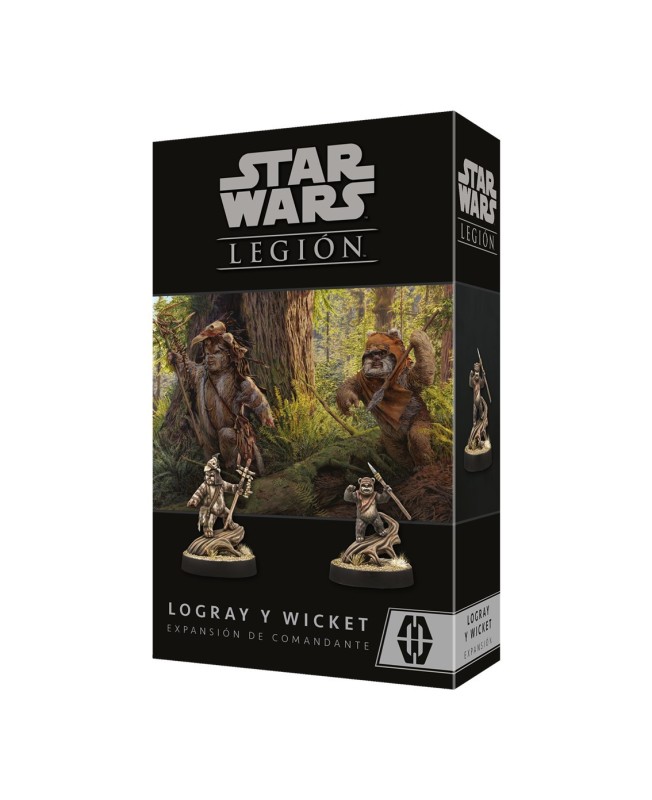 Juego de mesa star wars legion logray & wicket