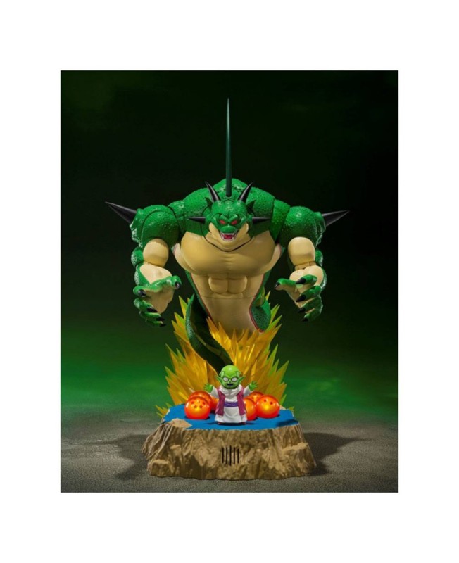 Figura tamashii nations dragon ball z porunga & dende come forth genuine shenron!! s.h. figuarts bandai