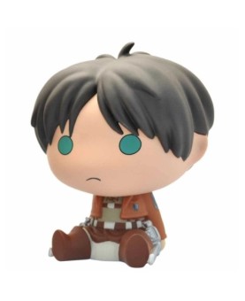 Figura hucha plastoy attack on titan eren chibi