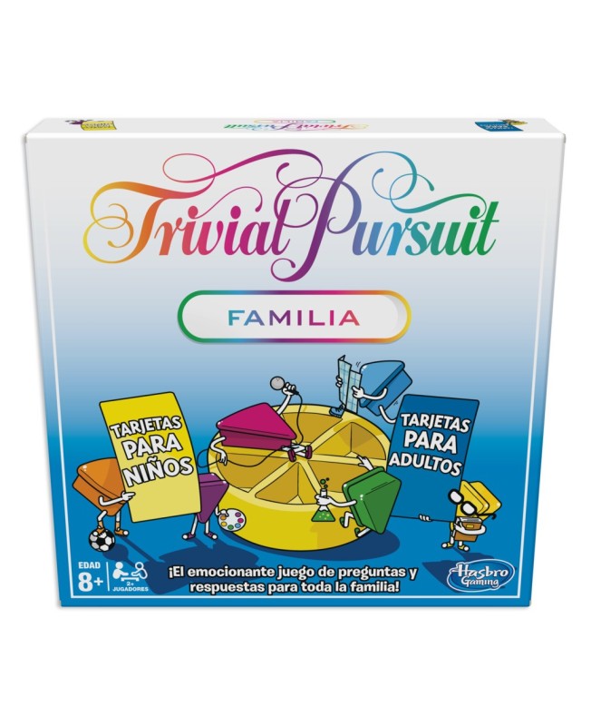 Juego de mesa trivial edición familia -  español