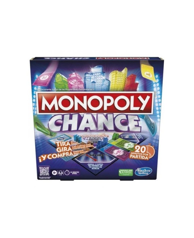 Juego de mesa hasbro monopoly chance español