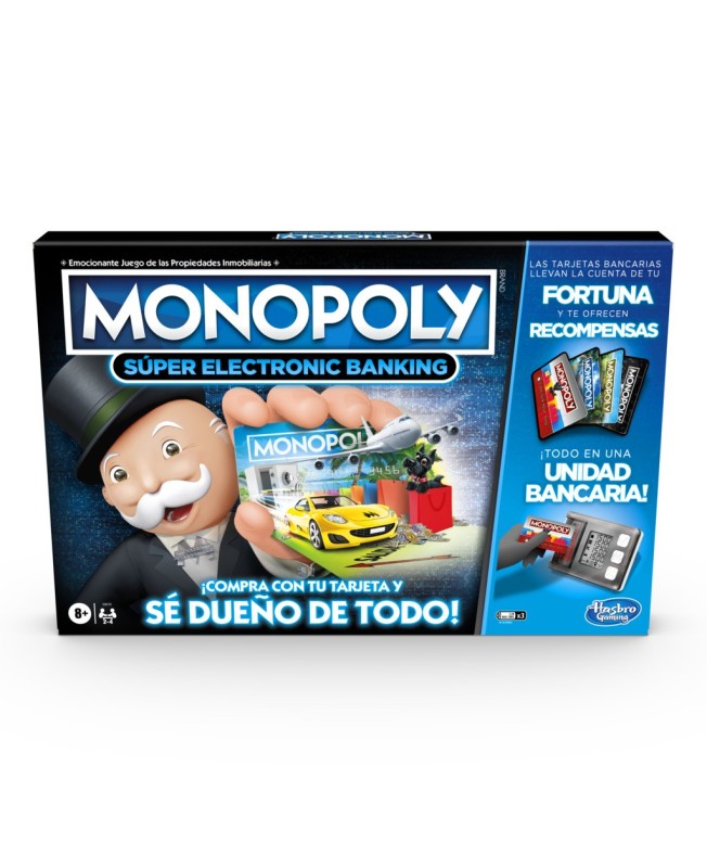 Juego de mesa hasbro super electronic banking español