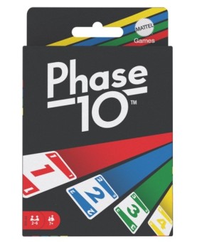 Juego de cartas mattel phase 10