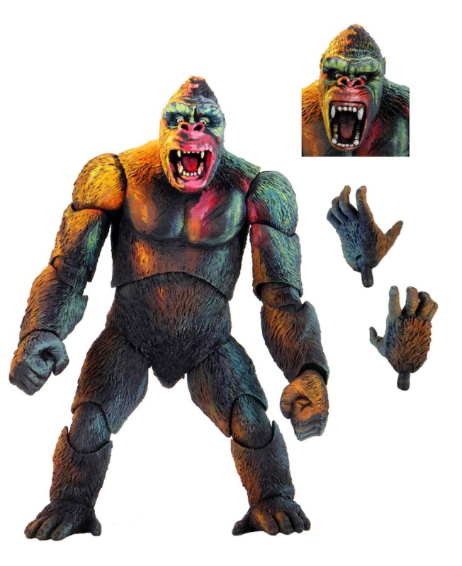 Figura neca cine king kong ilustrado king kong