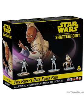 Juego de mesa star wars shatter point his partys over squad pack