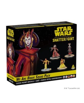 Juego de mesa star wars shatterpoint we are brave squad pack edad recomendada 14 años