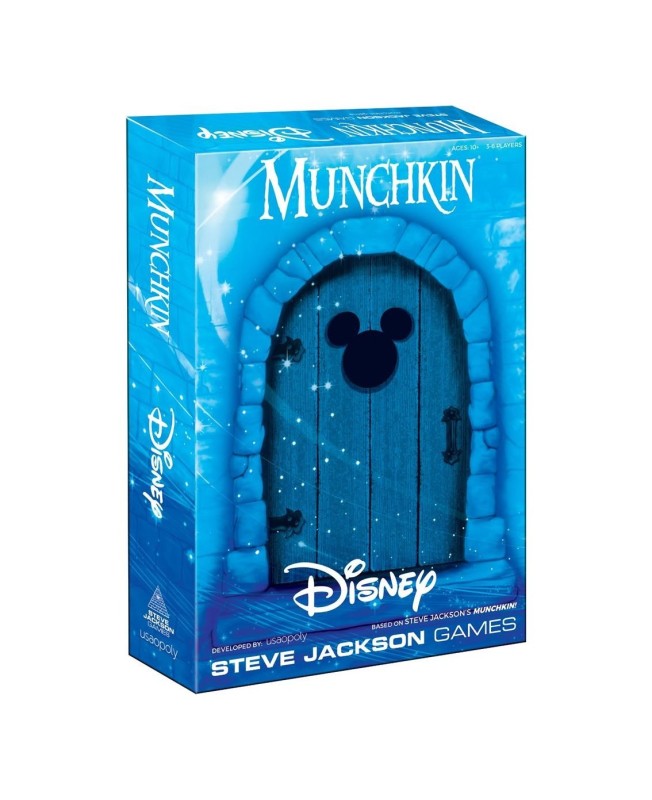 Juego de mesa munchkin disney edition edad recomendada 10 años (ingles)