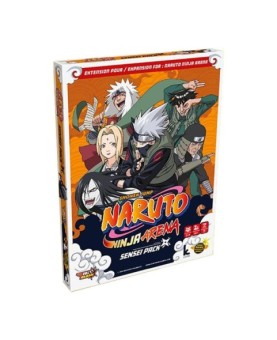 Juego de mesa naruto ninja arena sensei pack edad recomendada 10 años (ingles)