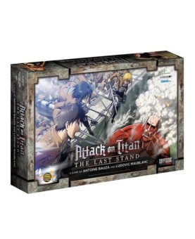 Juego de mesa attack on titan the last stand edad recomendada 14 años (ingles)