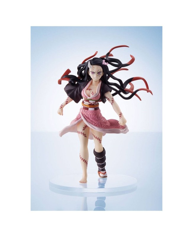 Figura aniplex kimetsu no yaiba demon slayer conofig nezuko kamado forma demonio avanzada