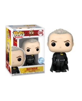 Funko pop dc comics the flash batman (keaton) sin mascara