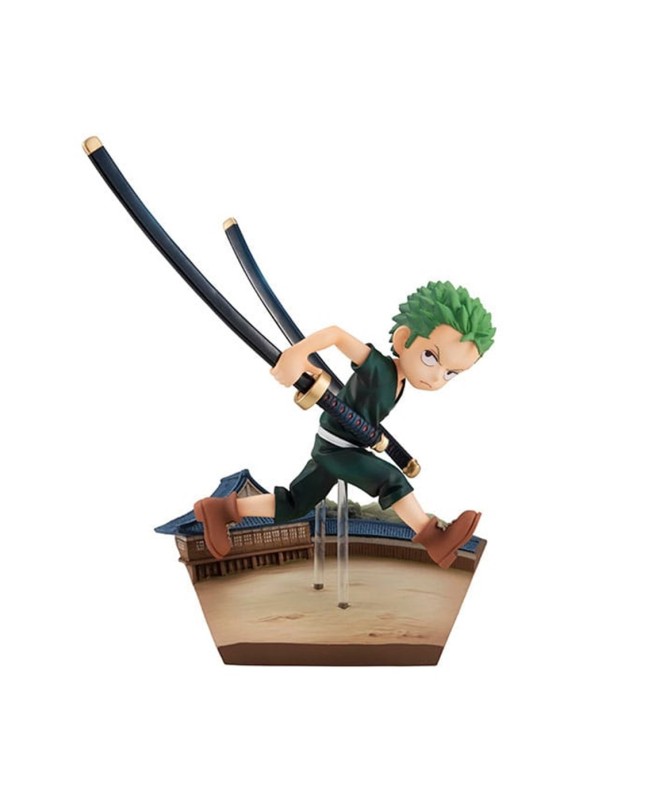 Figura megahouse gem series one piece zoro run run run