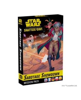 Juego de mesa star wars shatterpoint sabotage showdown mission pack edad recomendada 14 años