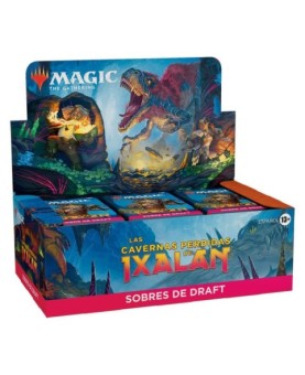 Juego de cartas magic the gathering las cavernas perdidas de ixalan sobres de draft 36 sobres español