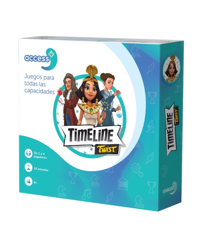 Juego de mesa timeline access+ edad recomendada 8 años