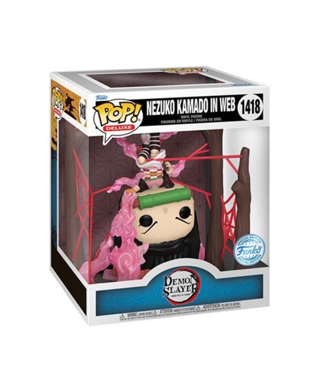 Funko pop animacion demon slayer kimetsu no yaiba nezuko kamado en una red