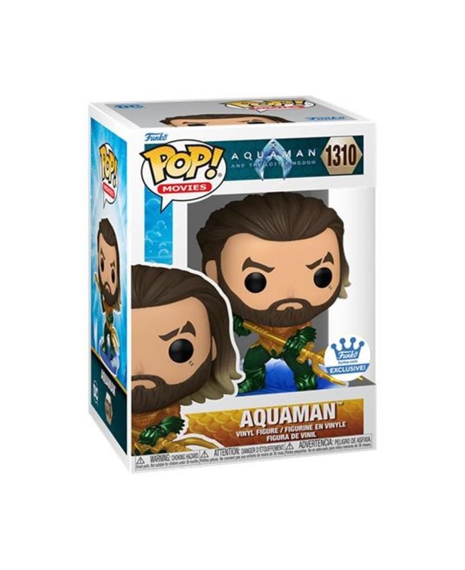 Funko pop peliculas aquaman y el reino perdido aquaman