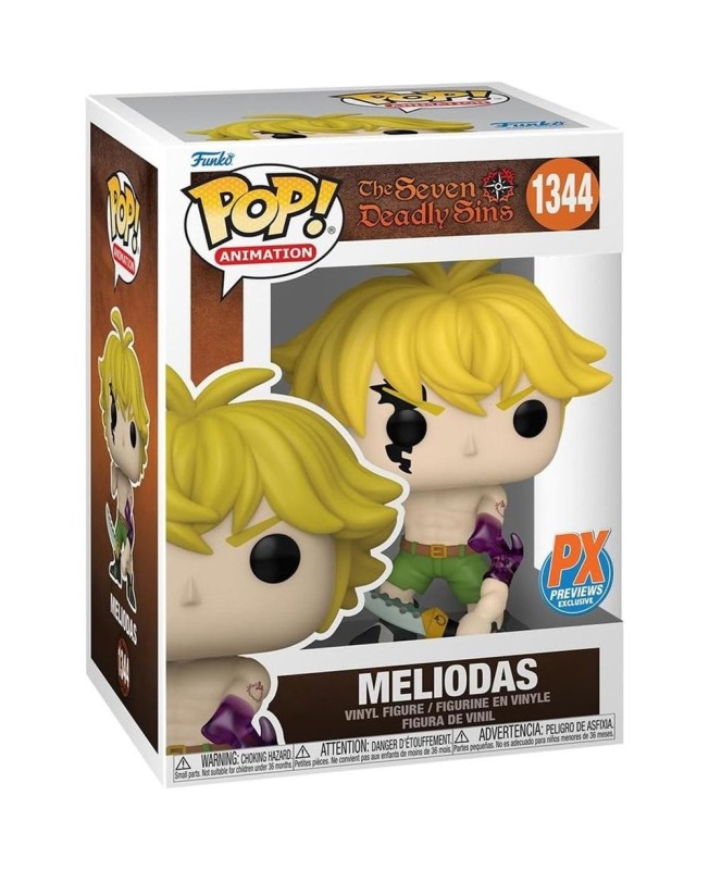 Funko pop animacion the seven deadly sins meliodas modo demonio