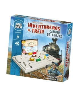 Juego de mesa logiquest ¡aventureros al tren! edad recomendada 8 años