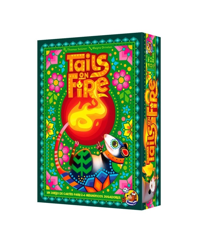 Juego de mesa tails on fire edad recomendada 8 años