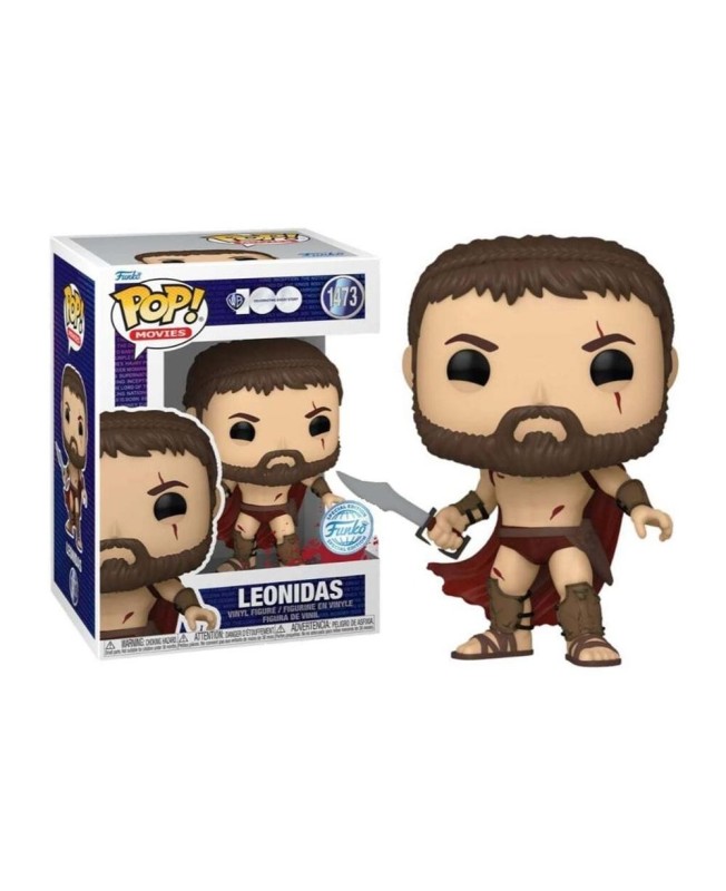 Funko pop cine warner bross 100 aniversario 300 leonidas batalla 1473 exclusivo