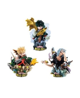 Pack 3 figuras megahouse petitrama ex series 3 my hero academia type - decision