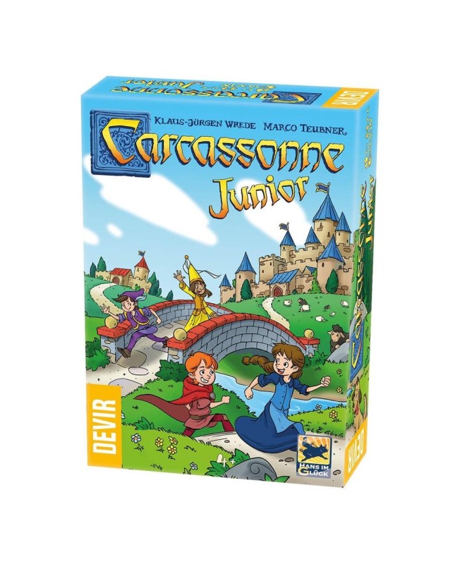 Juego de mesa devir carcassonne junior (trilingüe)