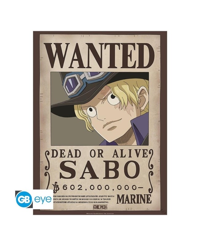 Poster gb eye one piece wanted sabo